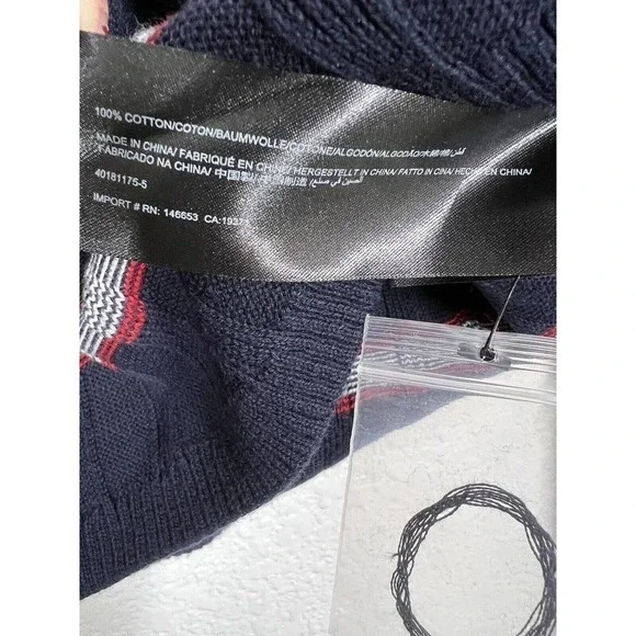 The Fifth Label Gravitation Stripe Top Size Small S Navy Red White New - Picture 5 of 6